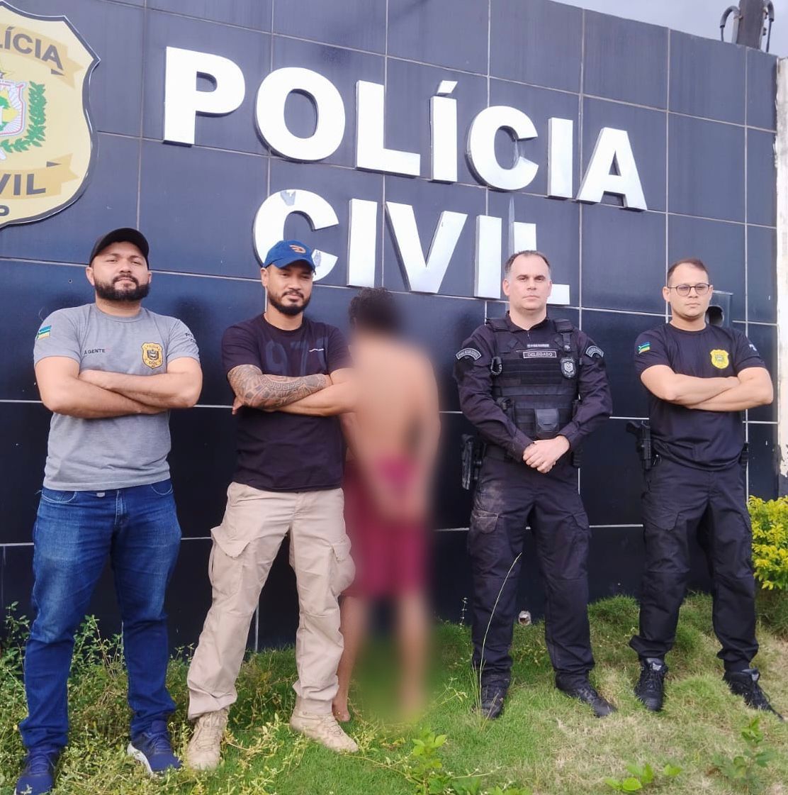 EM LARANJAL DO JARI, POLÍCIA CIVIL PRENDE HOMEM CONDENADO POR ROUBO COM EMPREGO DE ARMA DE FOGO E ASSOCIAÇÃO CRIMINOSA